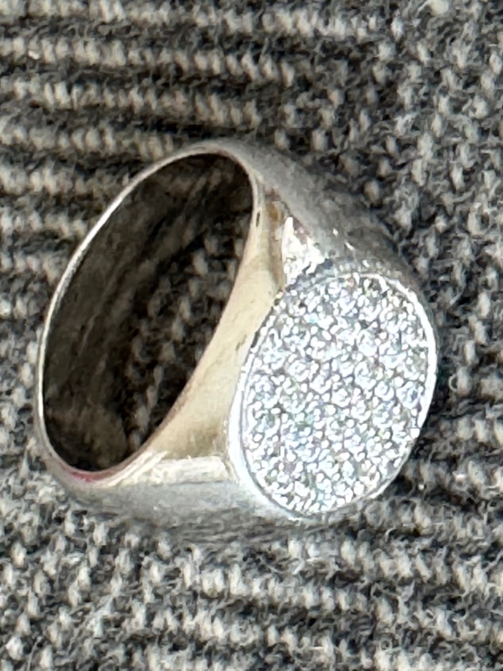 TIFFANY RING KNOCKOFF, PURCHASED IN ROME